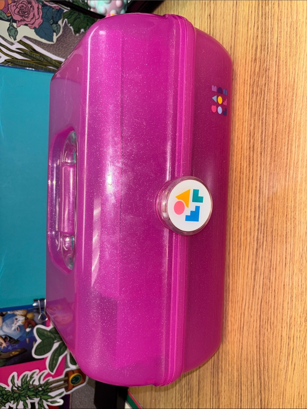 Caboodles Sparkle Pink Makeup Case
